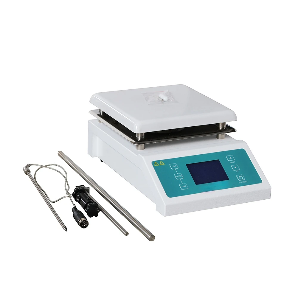 

Ceramic Magnetic Stirrer With Hot Plate And 350 C Laboratory Heating Equipments