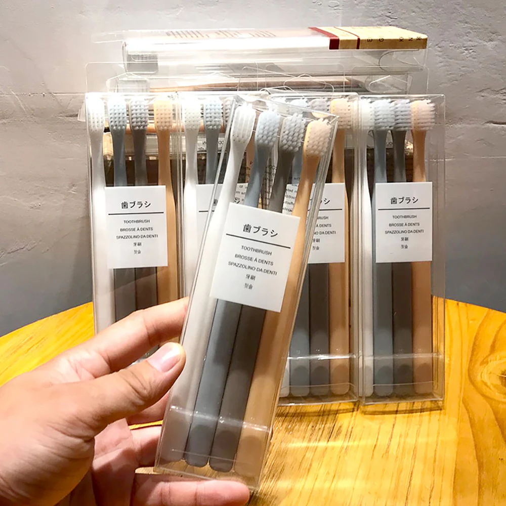 

4 шт., зубная щётка для ежедневного ухода за деснами