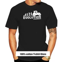 camiseta de farmer evolution para hombre camisa de manga corta con estampado de tractor claas machinery moda de verano