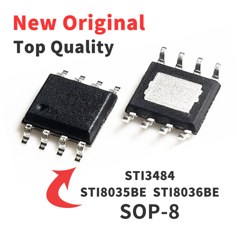 

10PCS STI3484 S3484BB STI8035BE S8035BE STI8036BE S8036BE S8036BB SOP-8 Chip IC Brand New Original