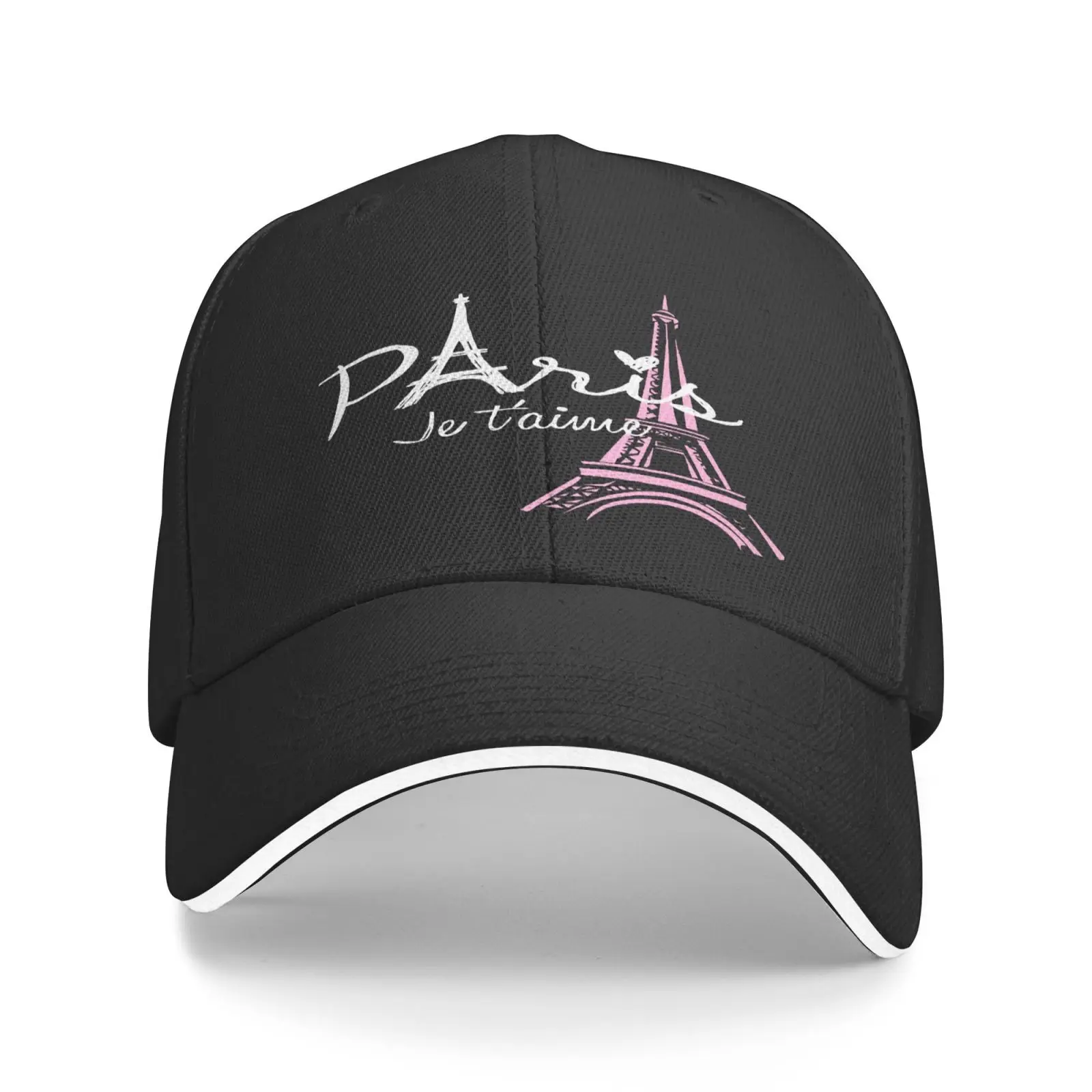 

I Love Paris Eiffel Tower France Men's Caps Cap Male Men's Cap Cowboy Hats For Girls Men's Hats Golf Cap Baseball Caps Men Cap