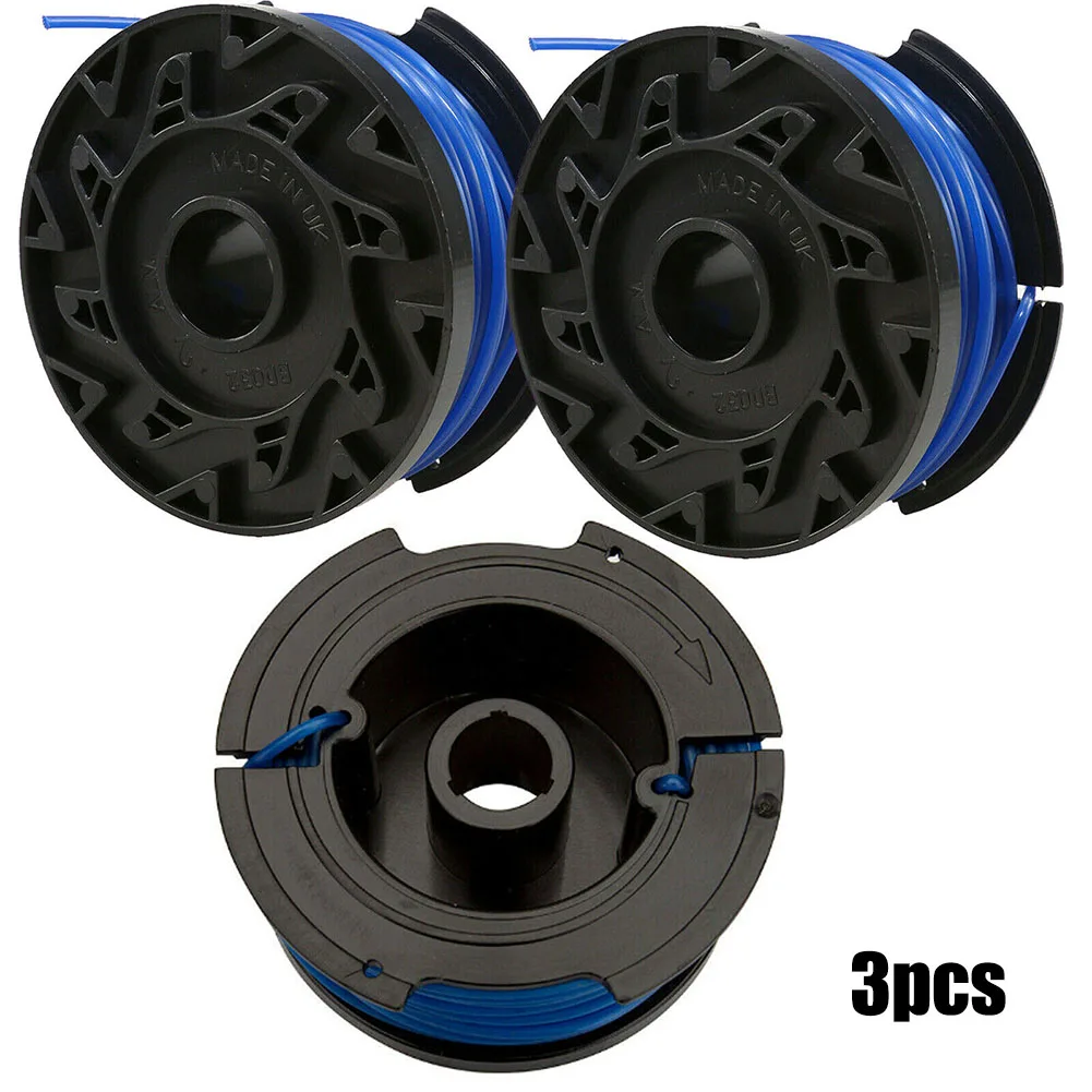 

3 шт., головки для триммера для ALM BD032, для Black & Decker Reflex Strimmers A6481 A6485 A6485-XJ 806856-50 AF-100 10m