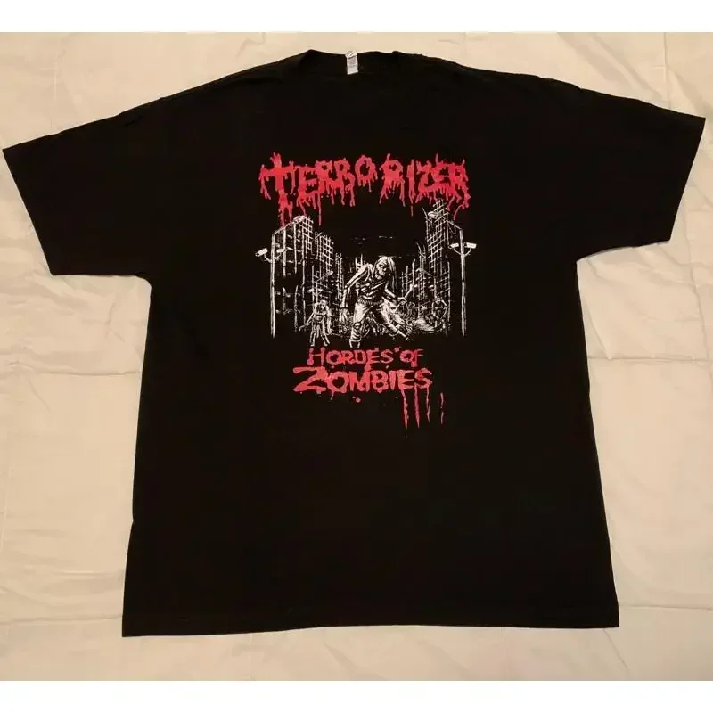 Фото Футболка Terrorizer Hordes Of Zombies XL, американская группа в стиле грайнд/дэт-метал №1