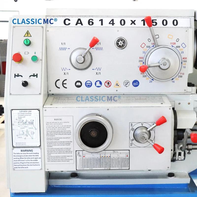 Классический небольшой автоматический 2-метровый токарный станок Ca6140 цена