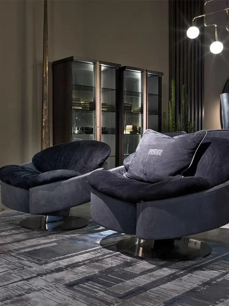 Роскошный стиль такой же дизайн что и дизайнерский круглый диван отель гостиная