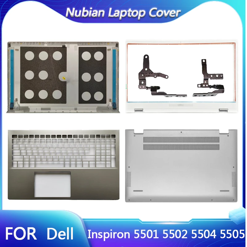 

NEW Original For DELL Inspiron 5501 5502 5504 5505 Laptop LCD Back Cover Front Bezel Palmrest Bottom Cover Top Lower Case 0MCWHY