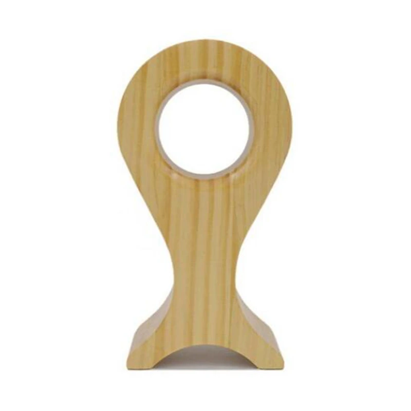 

Headphone Stand Holder Wooden Headset Hanger Wood Fish-Shaped Headset Desk Display Head-Mounted Earphone Rack Bracket