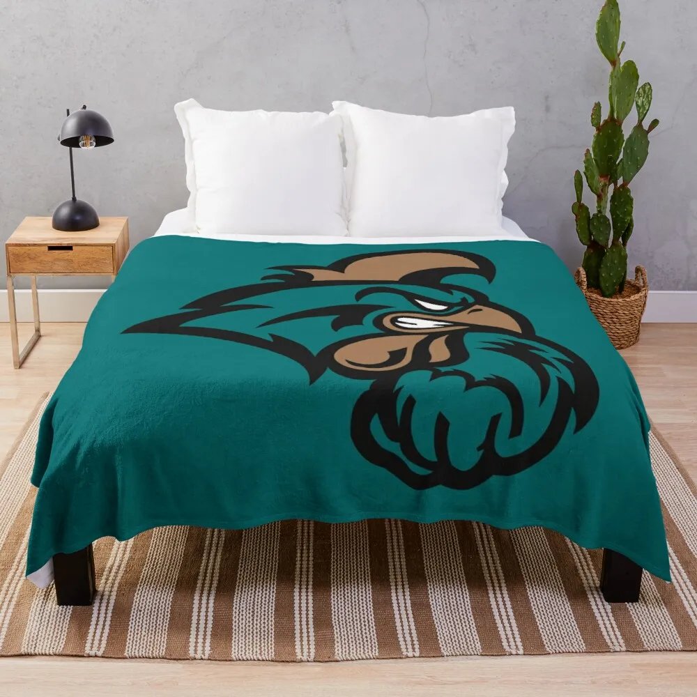 

The Coastal Carolina Chanticleers Throw Blanket Floral Throw Blanket