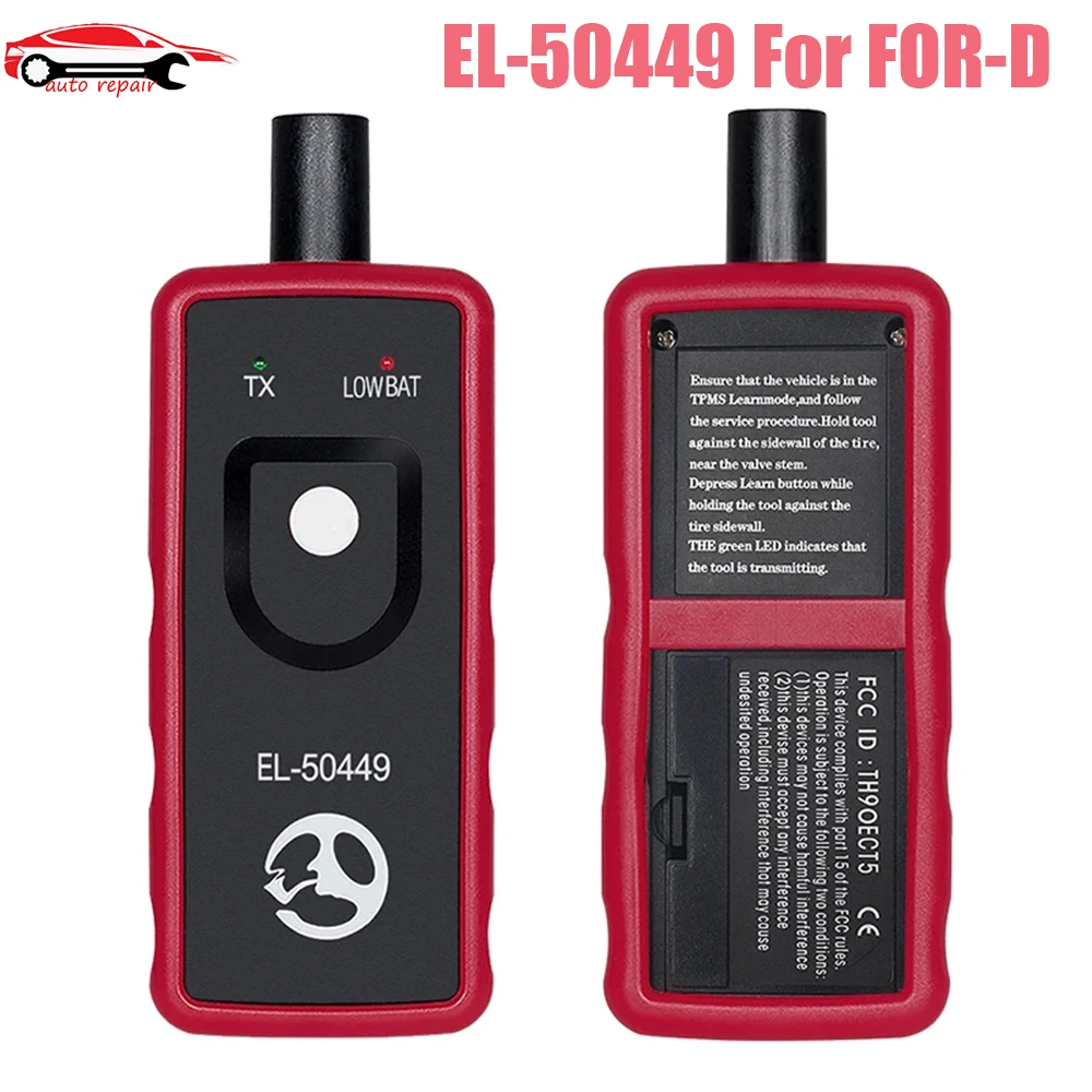 

EL-50449 For FOR-D TPMS EL 50449 Tire Pressure Monitor Sensor EL50449 Reset Tool For For-d Vehicles Automotive Tool