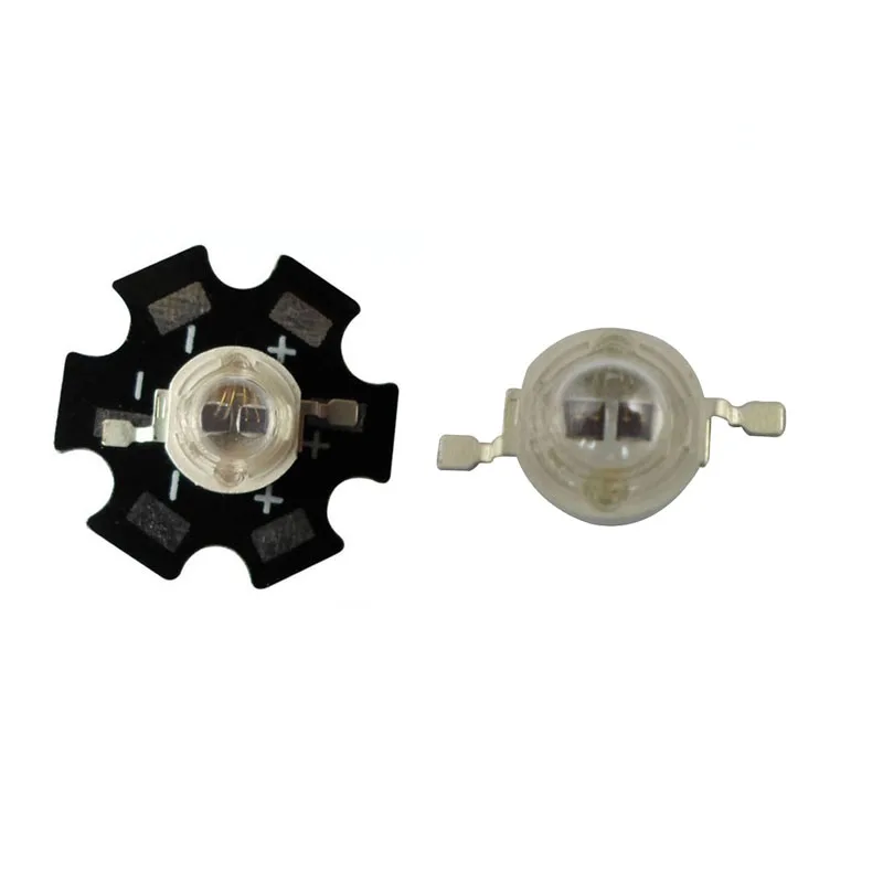 10X высокомощная фонарь с бусинами 5 Вт 2 ЧИПАМИ IR 740nm 850nm 940nm Дальний Красный свет