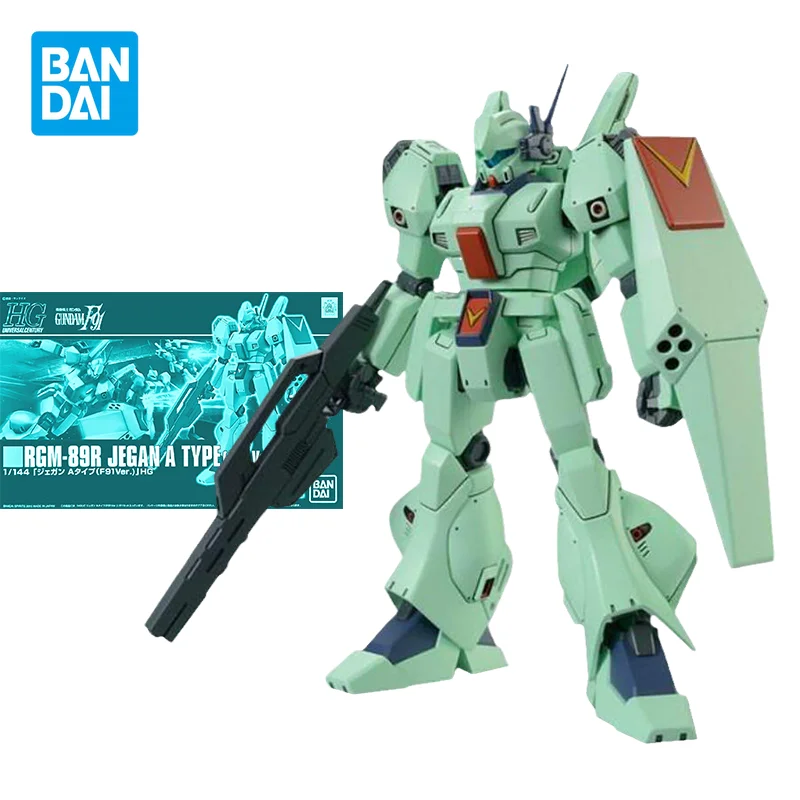 Anime Figure Hguc 1/144 Rgm-89r Jegan A Type F91 Ver Pb Action Figures Toys Gifts For Kids