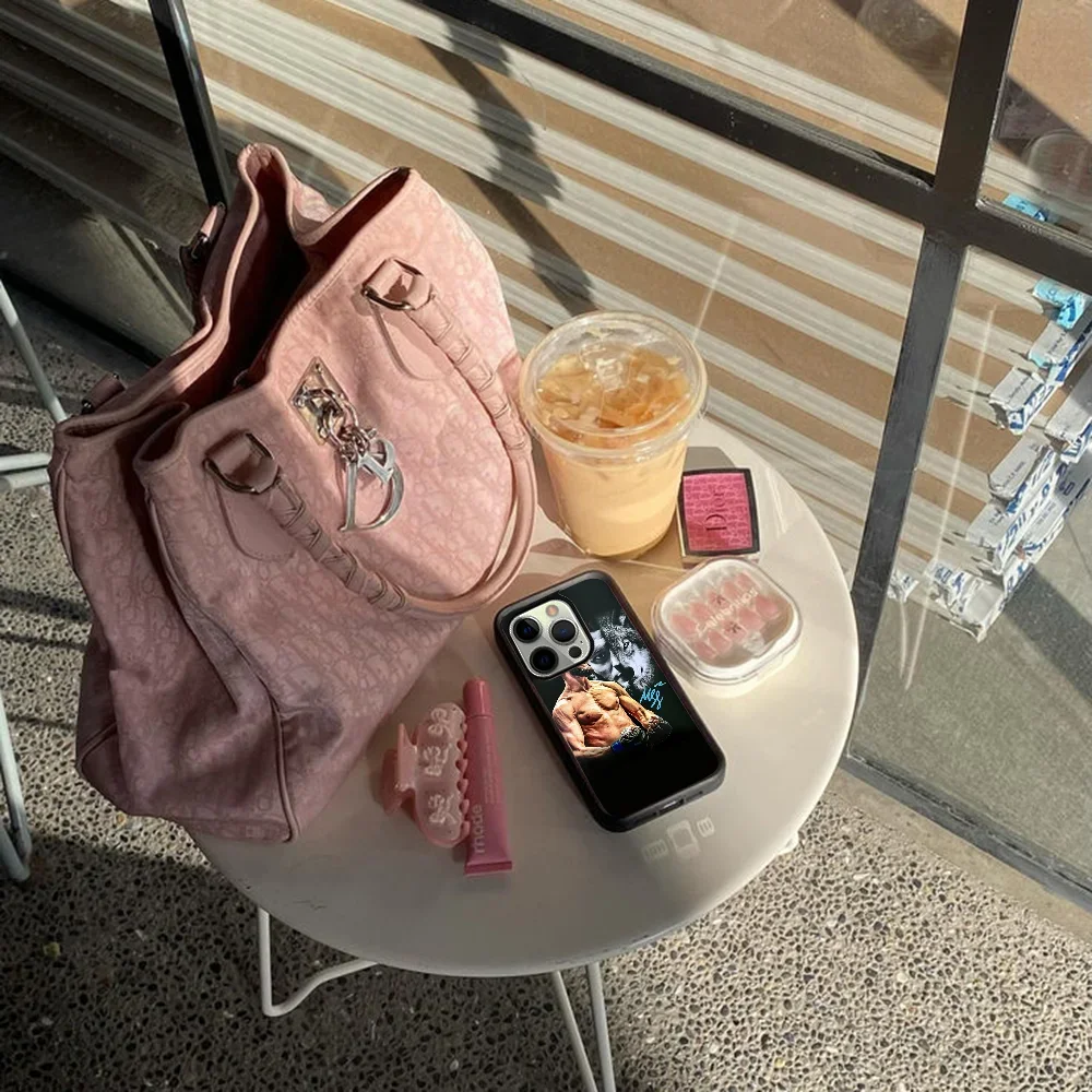 Чехол для телефона khamзат чимаев IPhone 11 12 13 14 15 Plus Pro Max зеркальный акриловый чехол