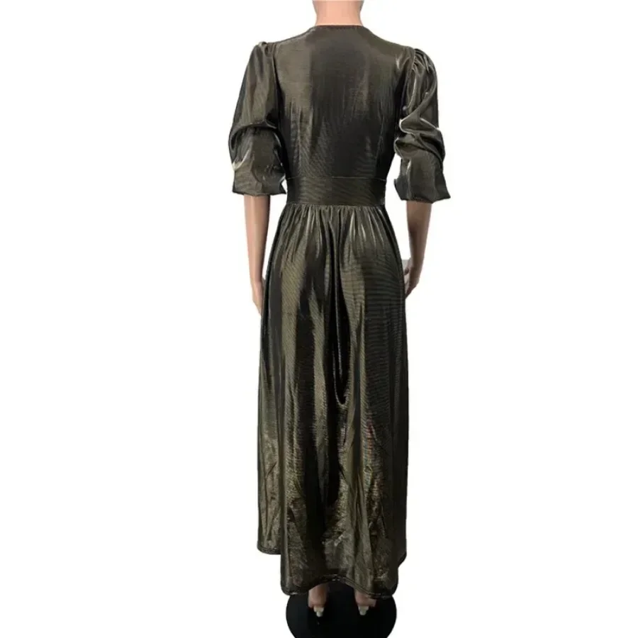 Африканские платья для женщин осенняя мода Африканское длинное вечернее платье