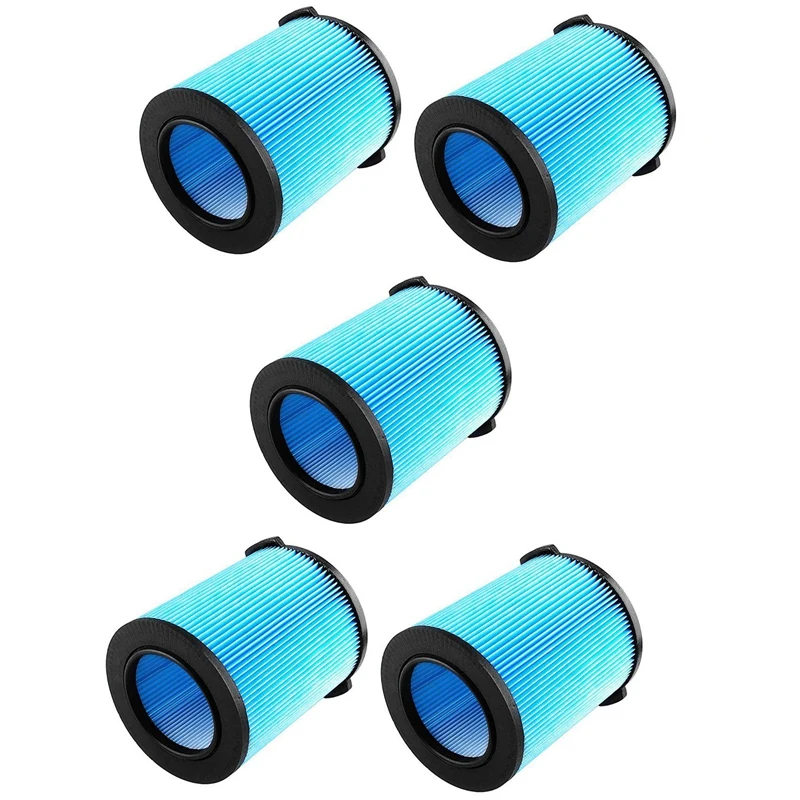 

5X Replacement Filter For Ridgid VF5000 5-20 Gallon Wet Dry Vacuums Pleated Paper Rigid Vacuum Cartridge Filter