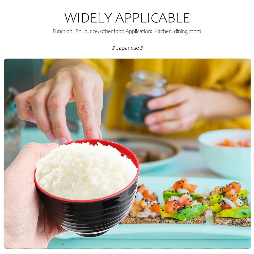 3 шт. азиатские ложки миска китайская имитация фарфорового супа с крышкой лапша