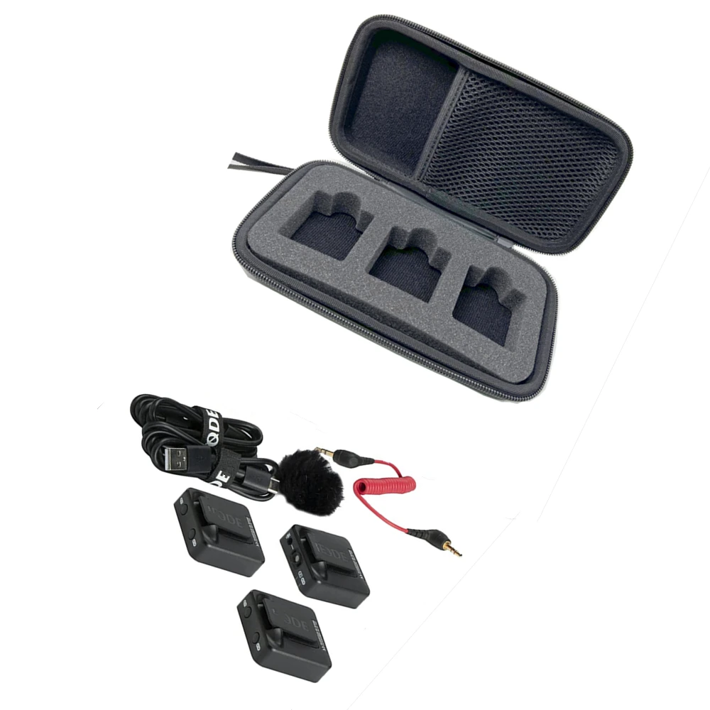 Hard Travel Case  for  Wireless GO II/GO 2 Dual Channel Compact Digital Wireless Microphone System