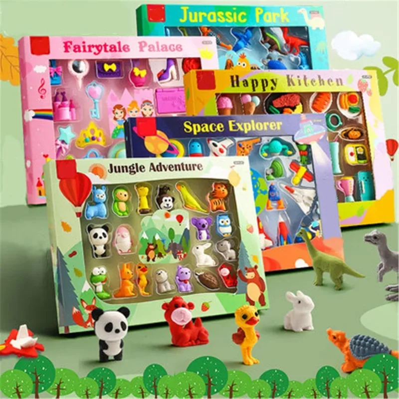 

Детские школьные принадлежности с космическим динозавром