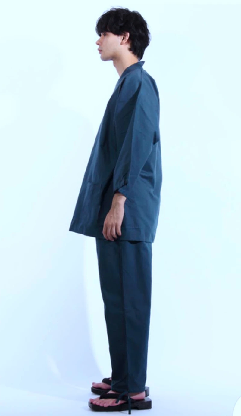 2 шт./комплект мужской кардиган в японском стиле 100% хлопок |