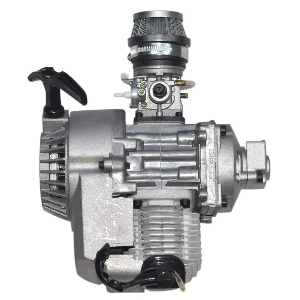

49cc 2 Stroke Pull Start Engine Motor Mini Pocket PIT Quad Dirt Bike ATV 4 Wheel Accessory
