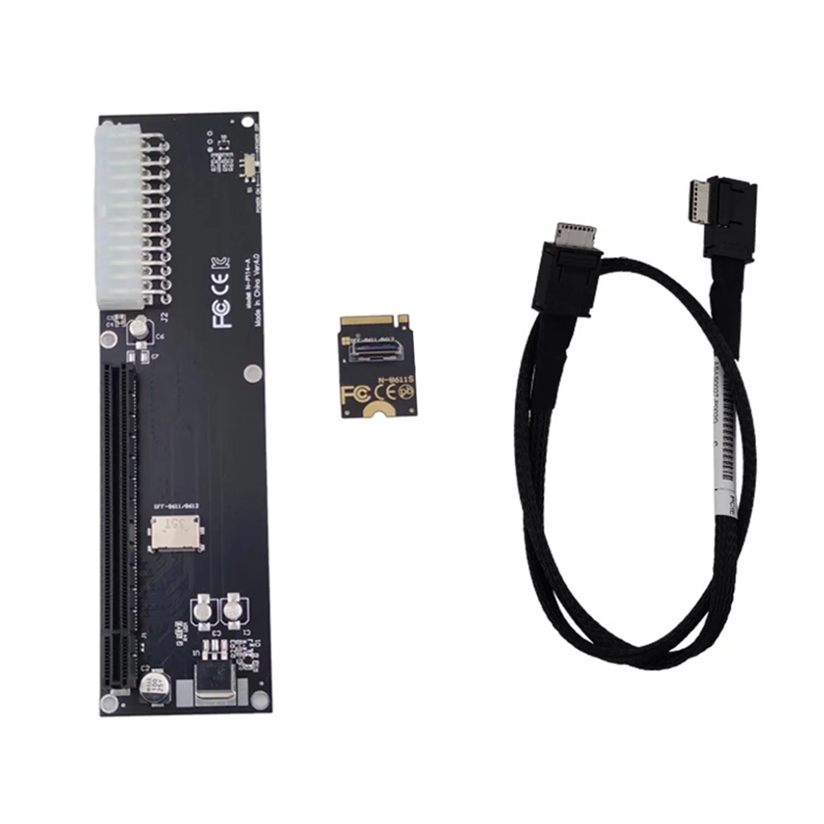Хост-адаптер PCI-E 3.0 M-Key M.2 к Oculink SFF-8612 SFF-8611 для внешней видеокарты GPD WIN Max2 SSD