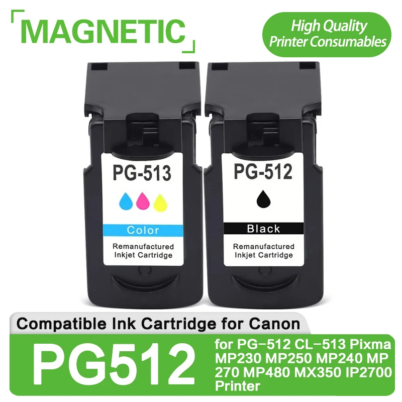Совместим с PG512 CL513 для Canon pg 512 cl 513 чернильный картридж фотопринтера Pixma MP230 MP250 MP240