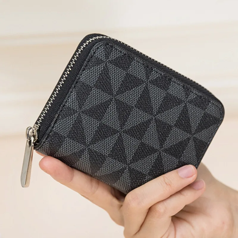 

2022 Short Wallet Women's Zipper Zero Wallet Mini Printed Handbag Fashion Coin Bag High Quality Small Handbag