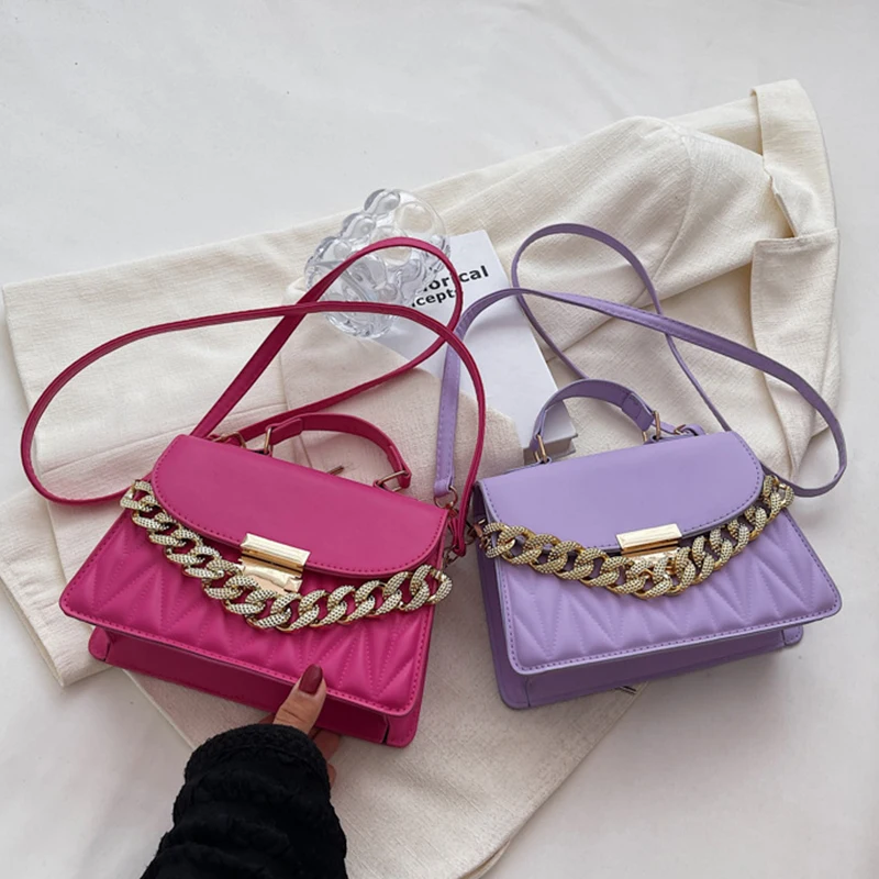 2023 New Designer Female Shoulder Bags Fashion Chain Crossbody Bags for Women Luxury Brand Ladies Handbags and Purses