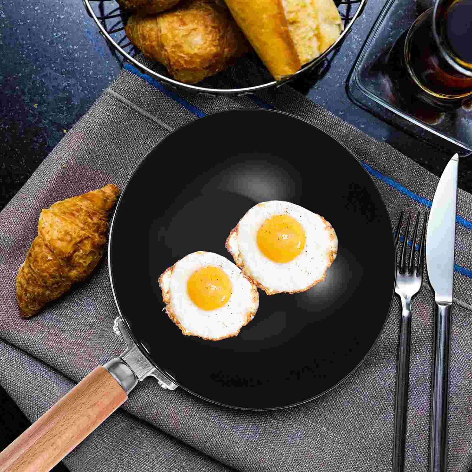 

Wok Pan Pot Shabu Induction Cooking Skillet Stick Non Bottom Flat Nonstick Iron Steel Carbon Camping Ramen Korean Electric