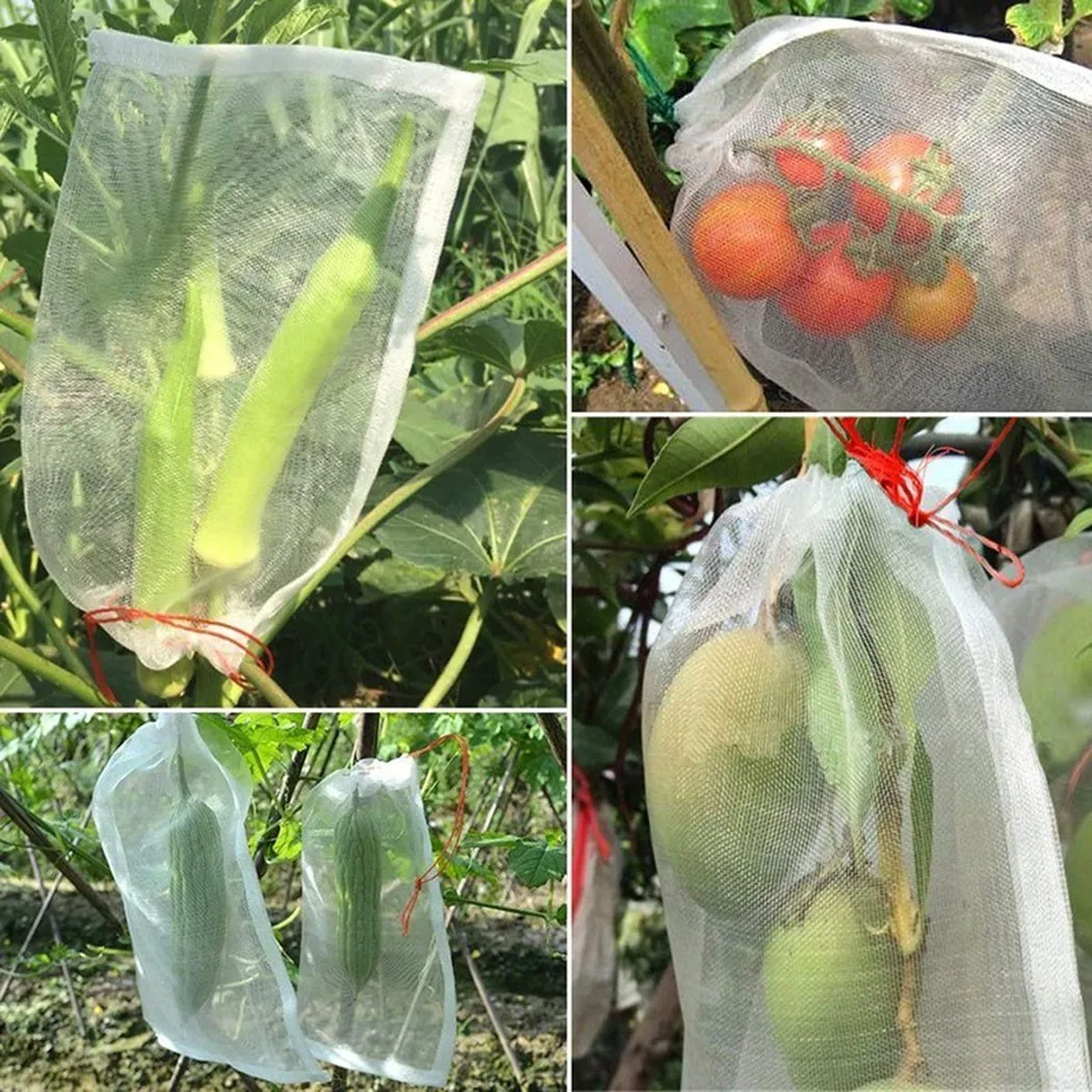 

Fruit Protection Net Bag Garden Plant Mesh Anti Insect Fly Bird Monkey Squirrel Garden Mesh Bags Agricultural Vegetable Bags