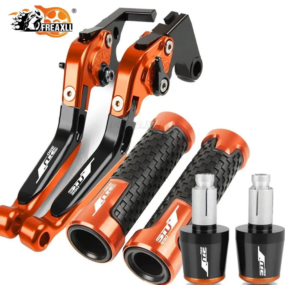 

Для 990SMT 2009 2010 2011 2012 22 мм Мотоциклетные аксессуары тормозные выдвижные рычаги сцепления ручки 2013 SMT