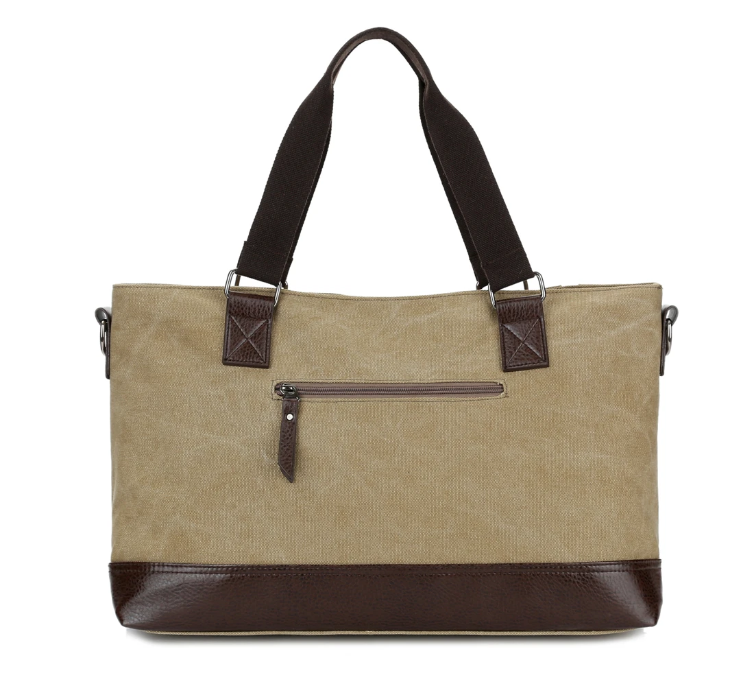 Large Casual Canvas Men Travel Bags Patchwork Leather Luggage Bag  Male Shoulder  Duffel Bags Messenger 1324