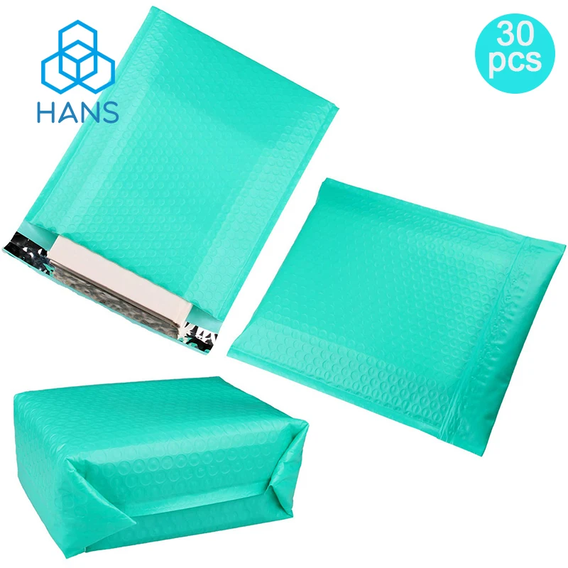 Padded Bubble Mailer Envelopes. Mailing Envelope Bags Shipping.  Self Seal Package Mail Packing Business Supplies Teal