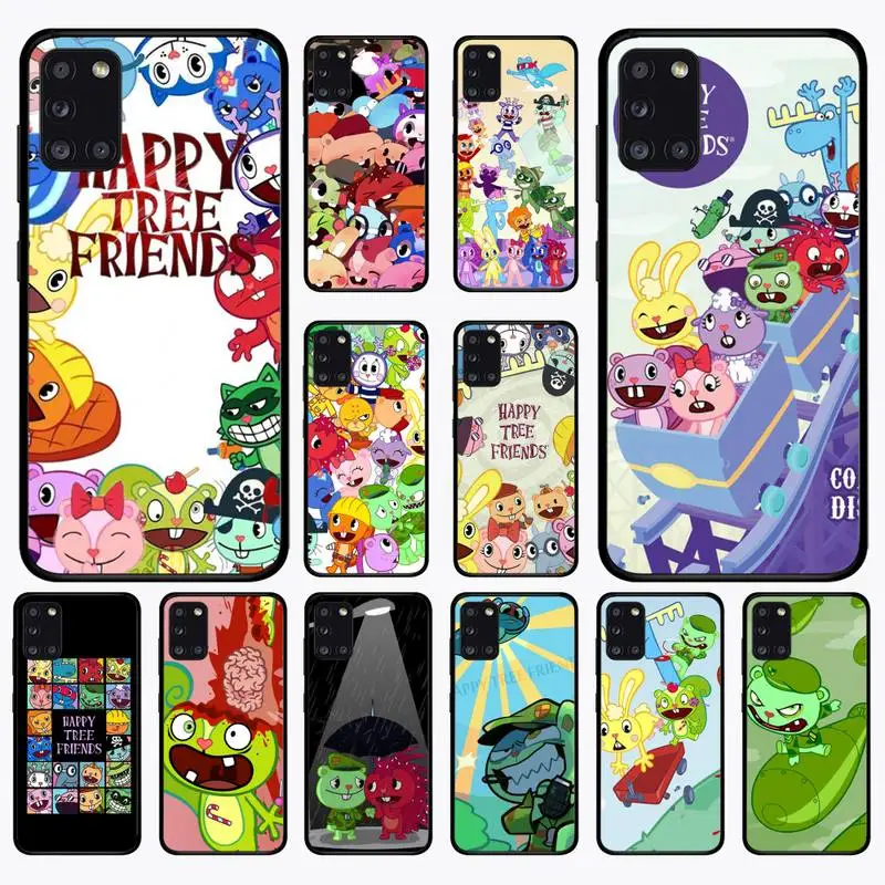 

Cute Cartoon Happy tree friends Phone Case For Samsung A 10 11 12 13 20 21 22 30 31 32 40 51 52 53 70 71 72 73 91 13 shell