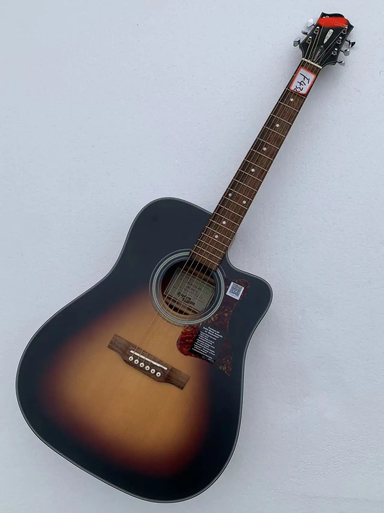 

Оригинальный пользовательский Epi 6 струн DR400 акустическая фольклорная деревянная гитара с EQ полностью твердая древесина тела искусственная кожа скидка Бесплатная доставка F432