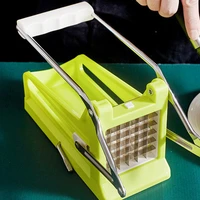 french fry cutter potato slicer push type double sided blades cut evenly vegetable dicer french fry cutter potato slicer