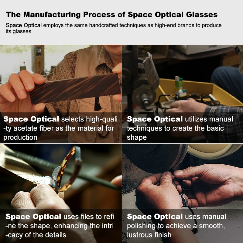 Высококачественные ацетатные солнцезащитные очки дизайнерские ручной работы