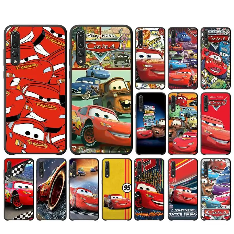 

Disney Toy cars Phone Case for Huawei P30 40 20 10 8 9 lite pro plus Psmart2019
