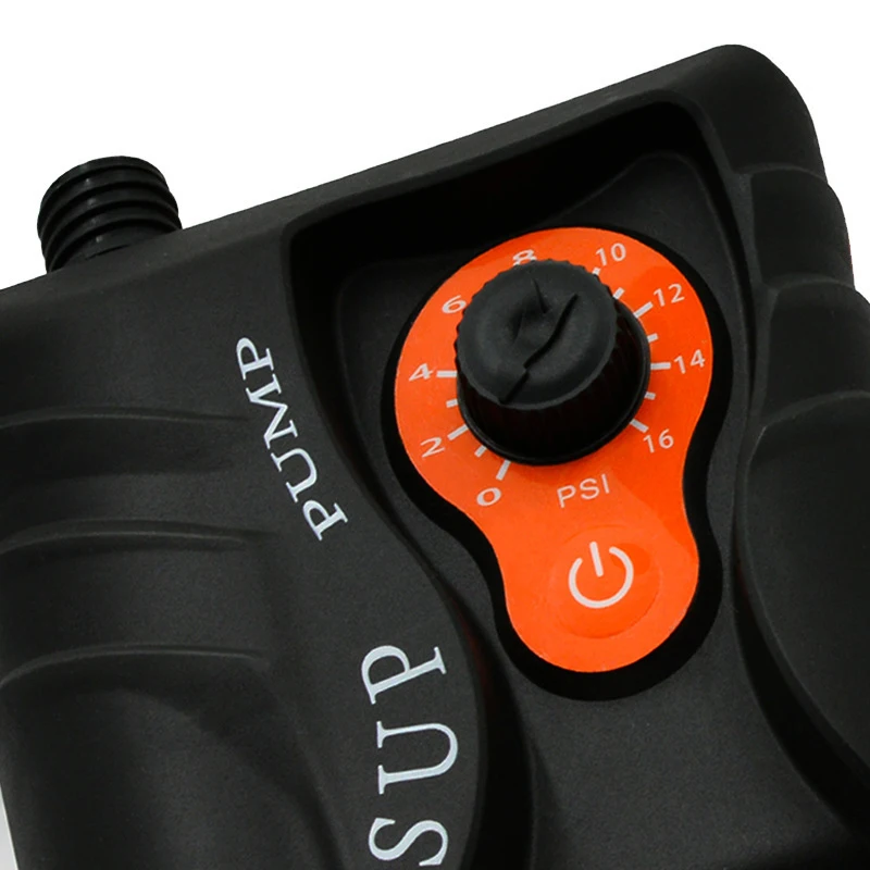 Электрический воздушный насос для надувной лодки SUP 12 В 0-16 фунтов на квадратный