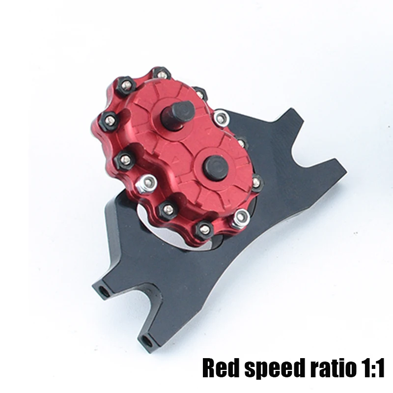 

Metal Transfer Case 1:1 Speed Ratio Upgrade for 1/14 Tamiya RC Truck Trailer Tipper Scania MAN Benz Volvo Car Diy Parts