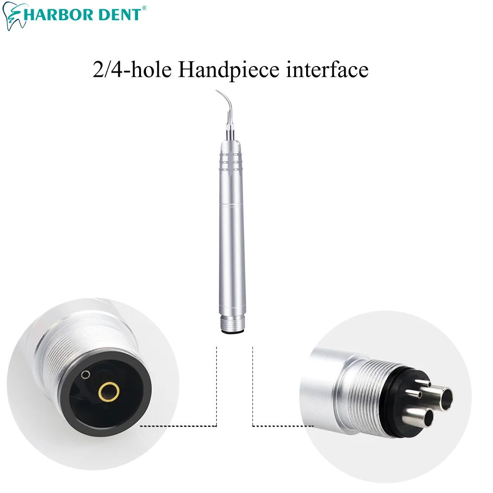 Стоматологический ультразвуковой прибор для чистки зубов с 4 наконечниками