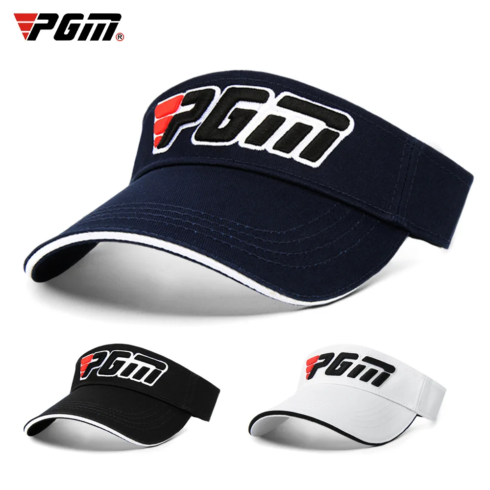 

PGM Golf Hats Men Women's Unisex 18cm Brim Golf Sunscreen Cap Absorb Sweat Outdoor Sunscreen Fashion New Golf Hat for Men Women
