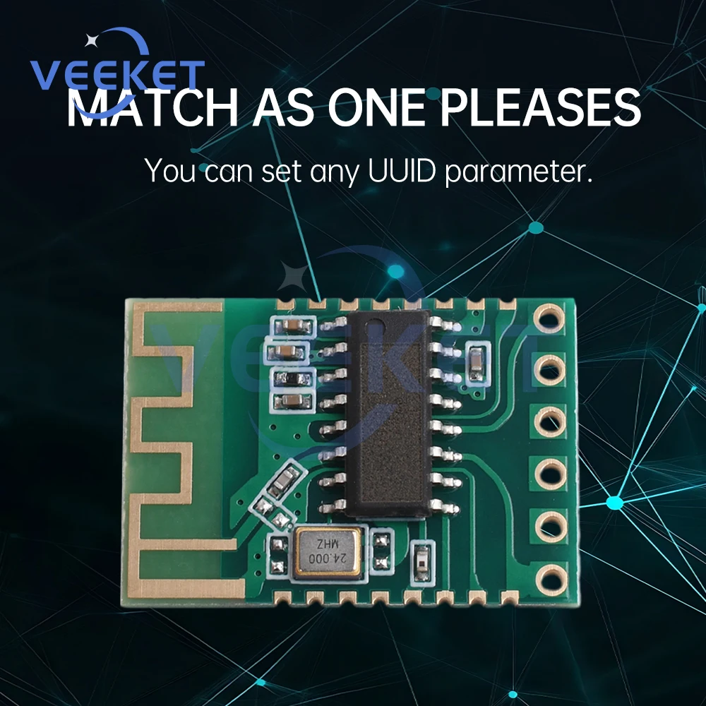 JDY-68A Двухрежимный аудиомодуль BLE Bluetooth 5 1 Плата воспроизведения Последовательный