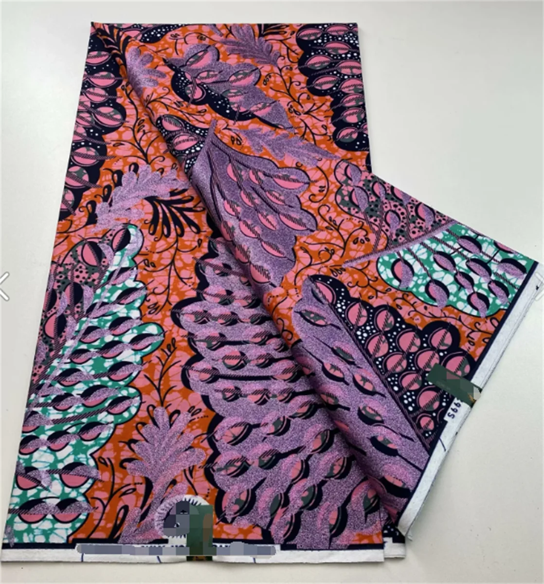 2024 новый стиль африканская ткань Supe-V hollande нигерийский золотой восковой принт