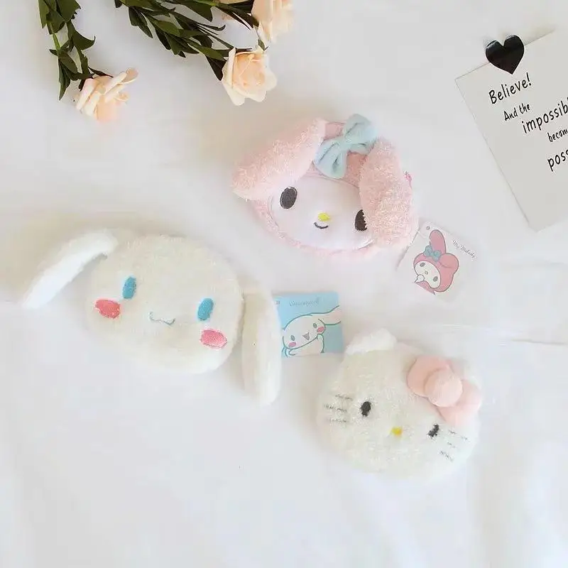 

Sanrios Cinnamoroll My Melody Hello Kitty аниме периферийный милый мультяшный плюшевый Кошелек для монет сумка для хранения наушников сумка для ключей Чехол ...