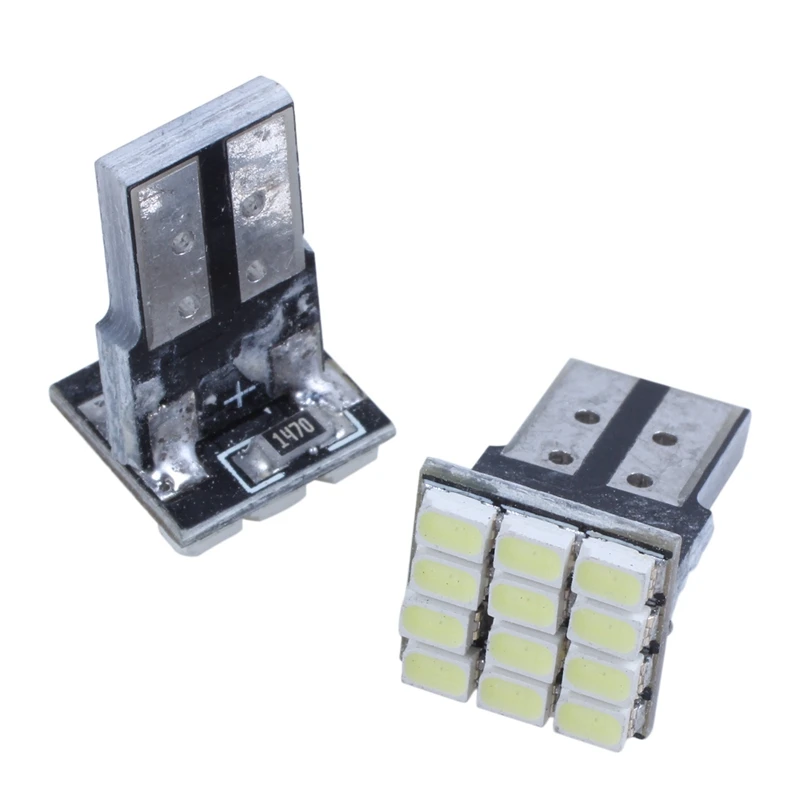 Лампа T10 W5W Canbus 1206 12-SMD светодиодный 12V X20 белая