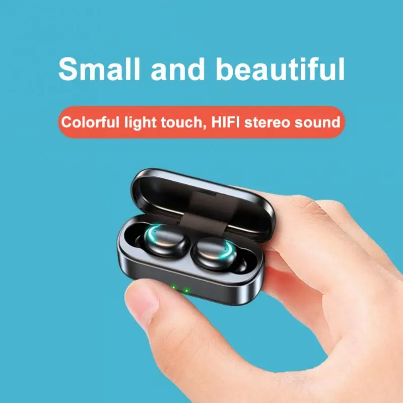

2022 New Wireless Bluetooth Earphones Earbuds HiFi Music Headphones With Mic Sports Waterproof Headset