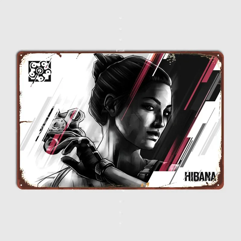 Hibana Garage винтажные металлические жестяные вывески для украшения стен