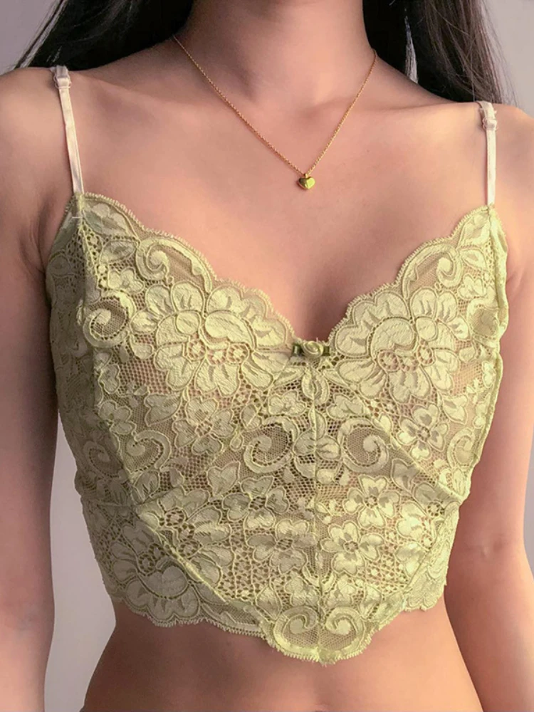 

Y2k Clothes Lace 2000s Clothes Y2k Sling Women's Tops Slim Fit Crop Top Sexy Women Tanks Backless Summer Outfits for Women 2023