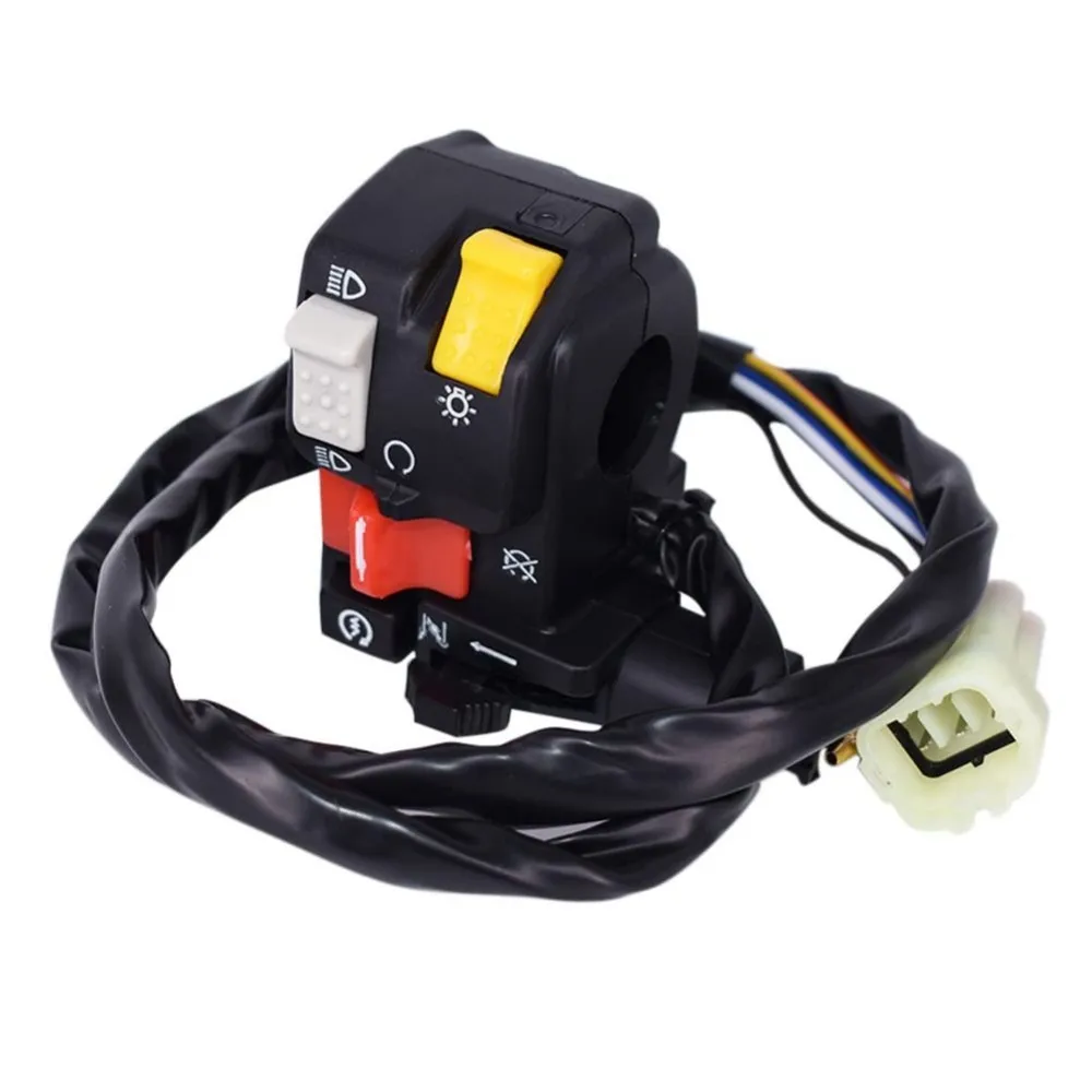35020-HM7-A00 Левая рукоятка пусковой выключатель света подходит для 1998-2004 Honda TRX 450 400 FM