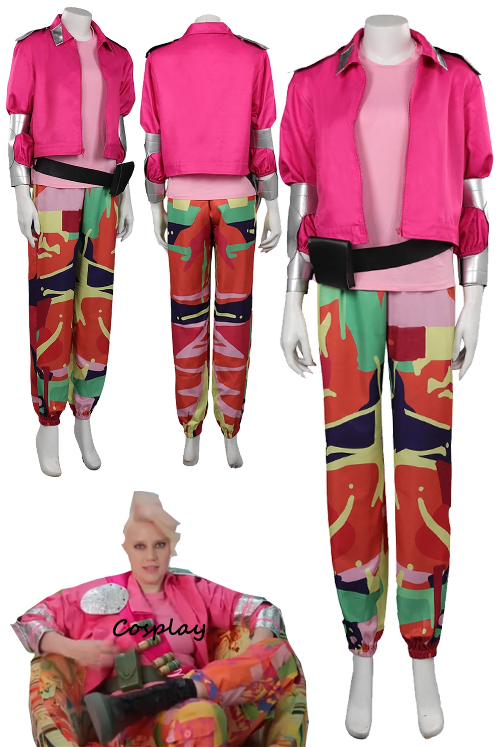 

Странные костюмы Barbei для косплея в стиле панк 2023, маскировка из фильма «бара», маскарадная Одежда для взрослых и девушек, Женский костюм для ролевых игр на Хэллоуин